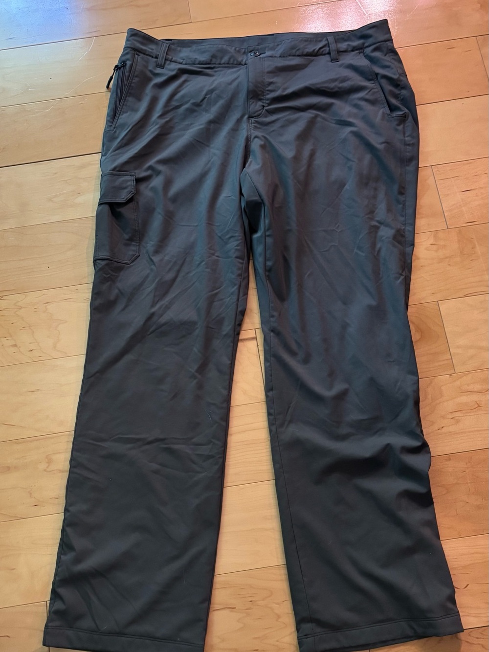 Eddie Bauer women’s fleece lined grey pants size 18